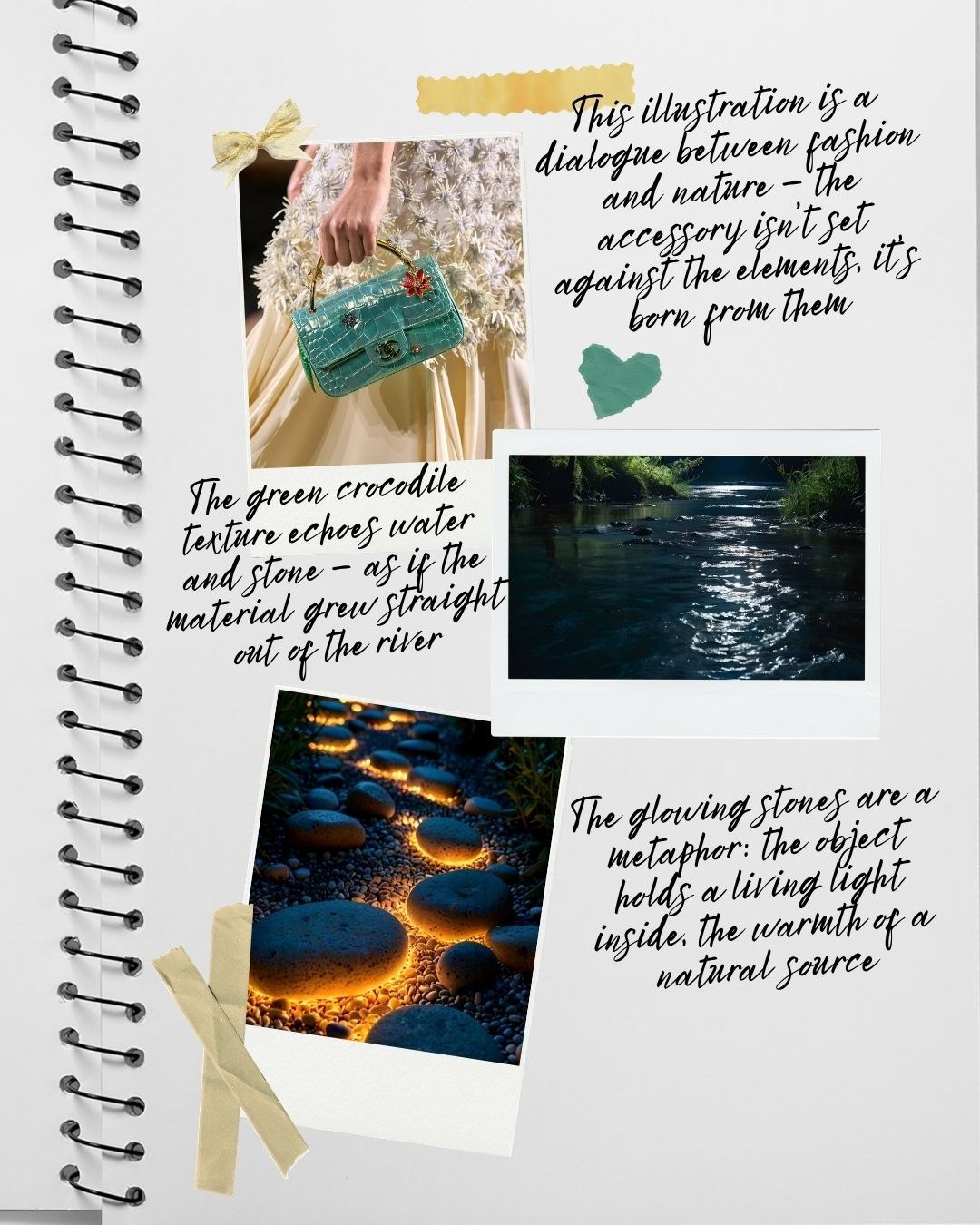 The idea — fashion in dialogue with nature