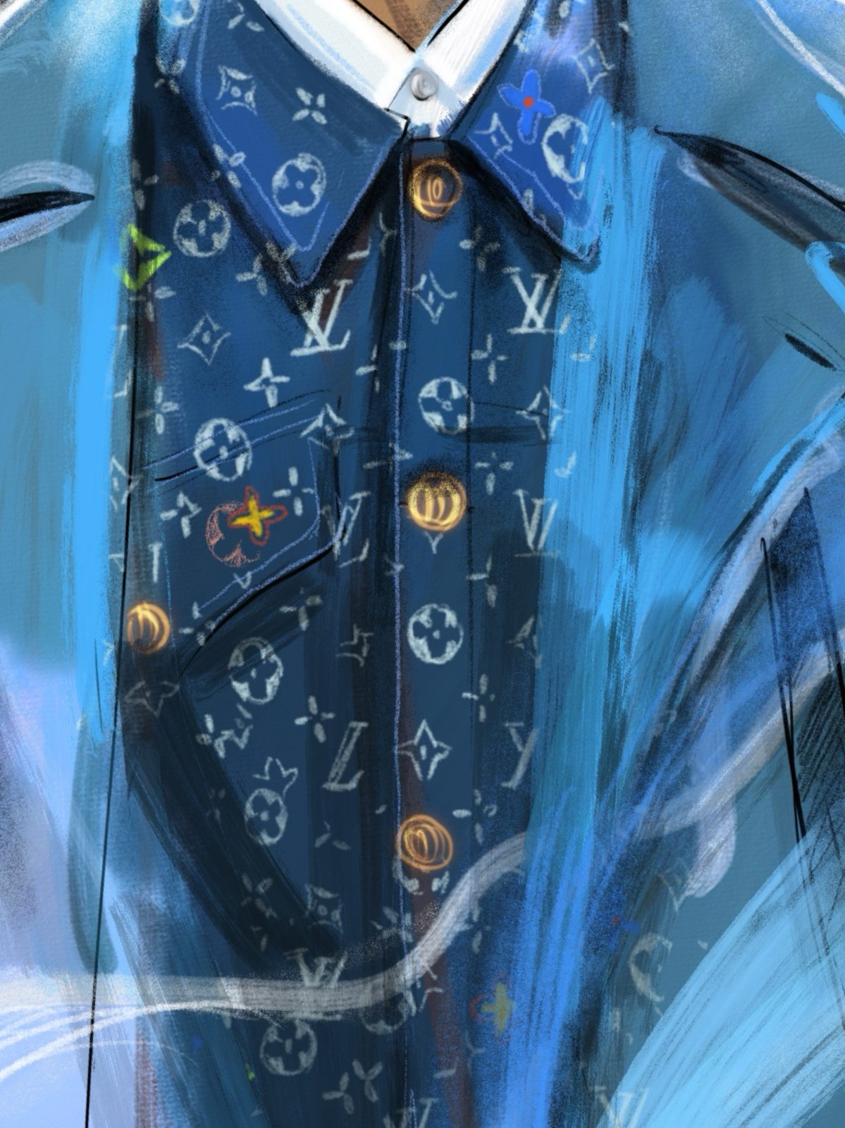 Monogram, up close